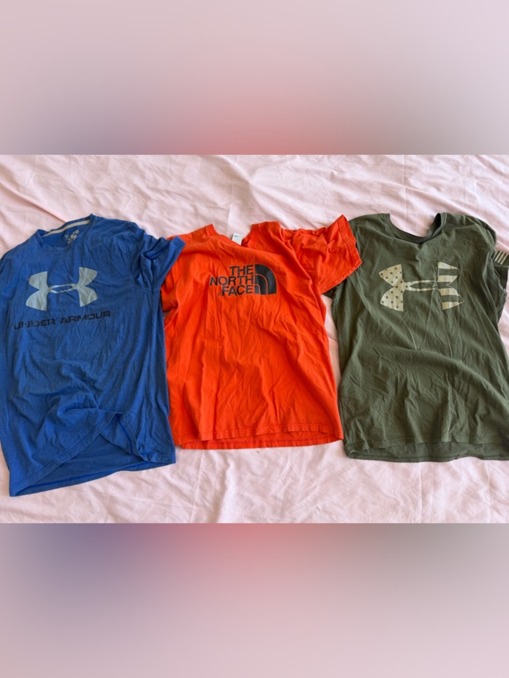 The North Face/Under Armor Logo Short Sleeve Tee